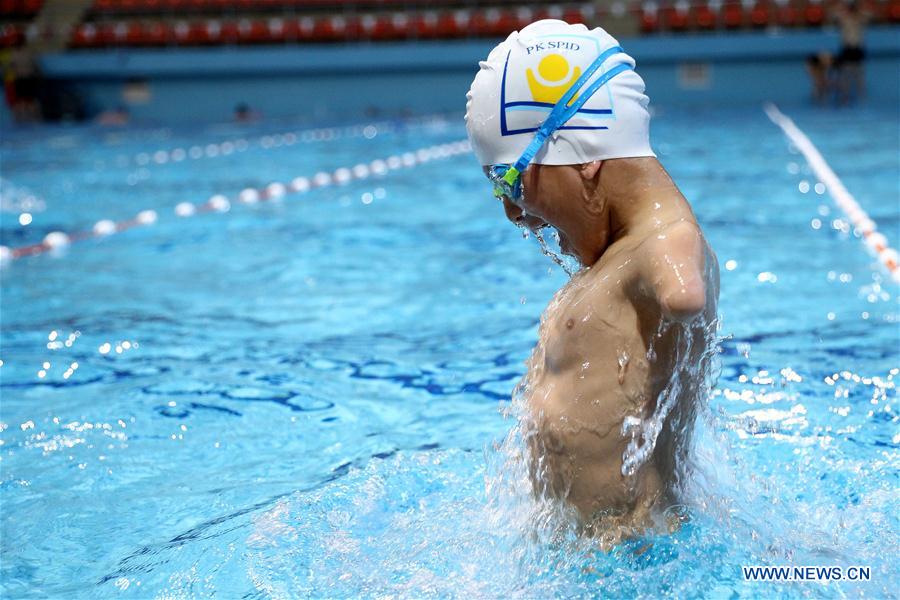 (SP)BOSNIA AND HERZEGOVINA-SARAJEVO-SWIMMING-ISMAIL ZULFIC