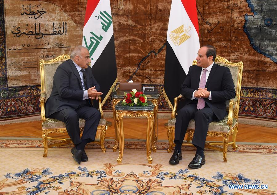 EGYPT-CAIRO-IRAQI PRIME MINISTER-VISIT