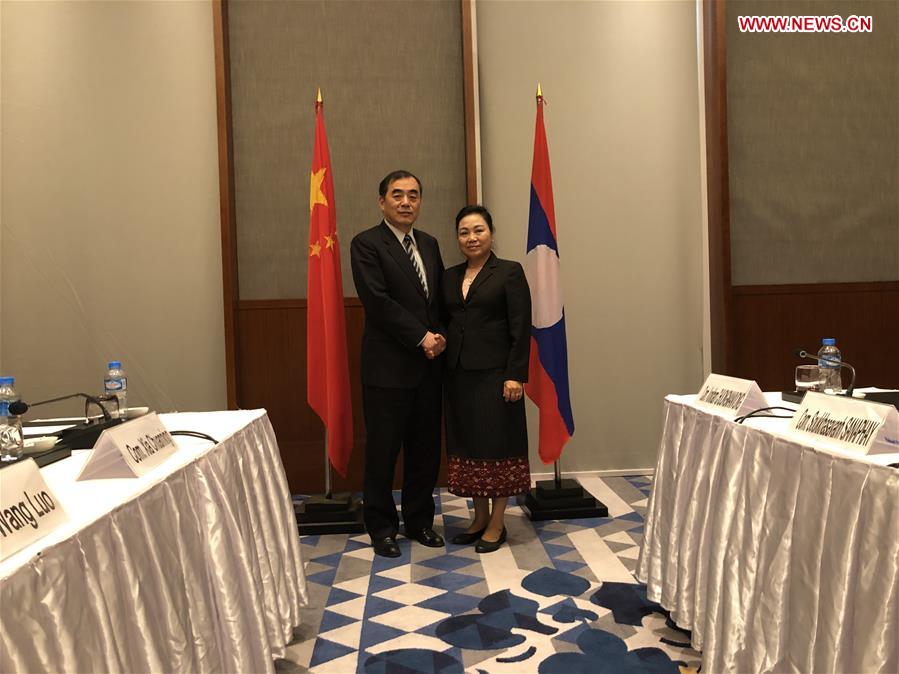 LAOS-CHINA-DEPUTY FM-MEETING