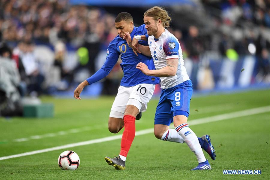 (SP)FRANCE-PARIS-UEFA EURO 2020 QUALIFIER-GROUP H-FRANCE VS ICELAND