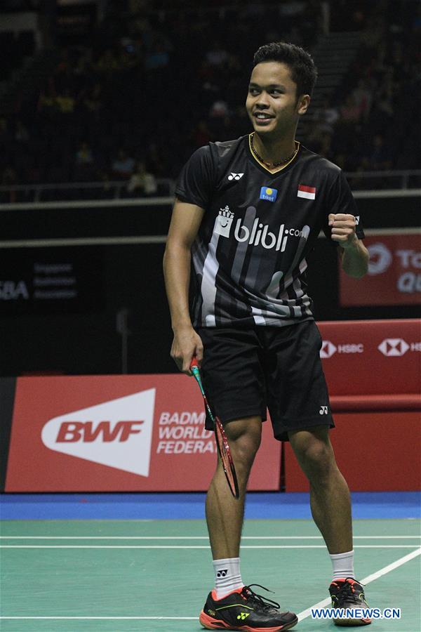 (SP)SINGAPORE-BADMINTON-SINGAPORE OPEN-SEMIFINAL