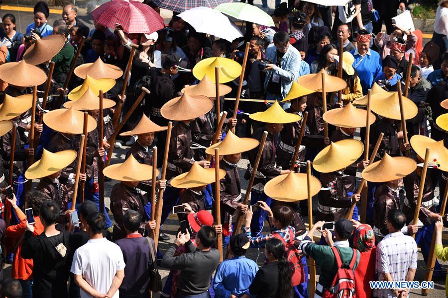 CHINA-GUIZHOU-MIAO ETHNIC GROUP-SISTERS FESTIVAL (CN)