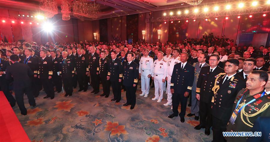 CHINA-QINGDAO-MULTINATIONAL NAVAL EVENTS-OPENING CEREMONY (CN)