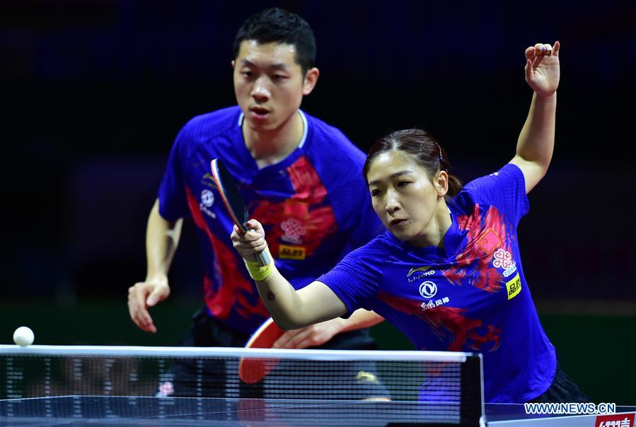 (SP)HUNGARY-BUDAPEST-TABLE TENNIS-WORLD CHAMPIONSHIPS-DAY 2