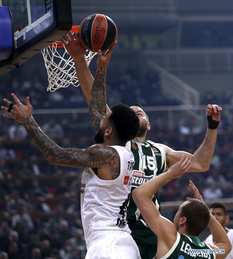 (SP)GREECE-ATHENS-BASKETBALL-EUROLEAGUE-PANATHINAIKOS-REAL MADRID