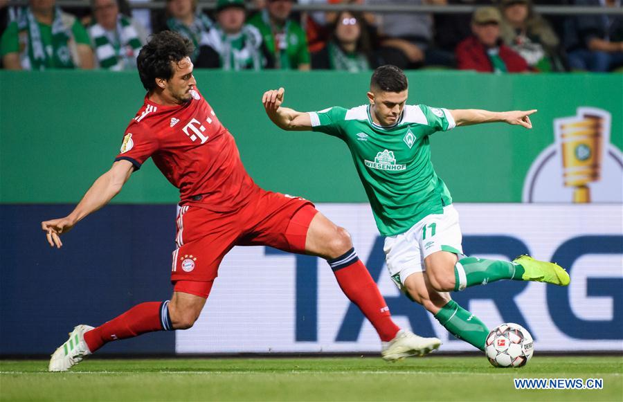 (SP)GERMANY-BREMEN-SOCCER-GERMAN CUP-BREMEN VS BAYERN MUNICH