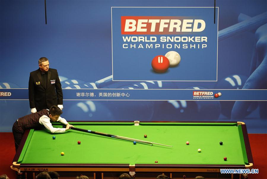 (SP)BRITAIN-SHEFFIELD-SNOOKER-WORLD CHAMPIONSHIP-DAY 5