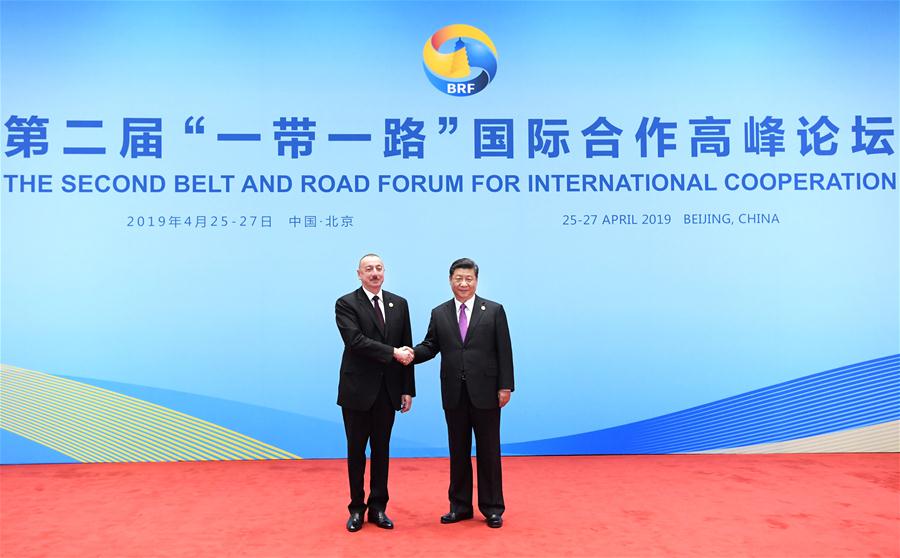 (BRF)CHINA-BEIJING-BELT AND ROAD FORUM-XI JINPING-LEADERS' ROUNDTABLE MEETING (CN)