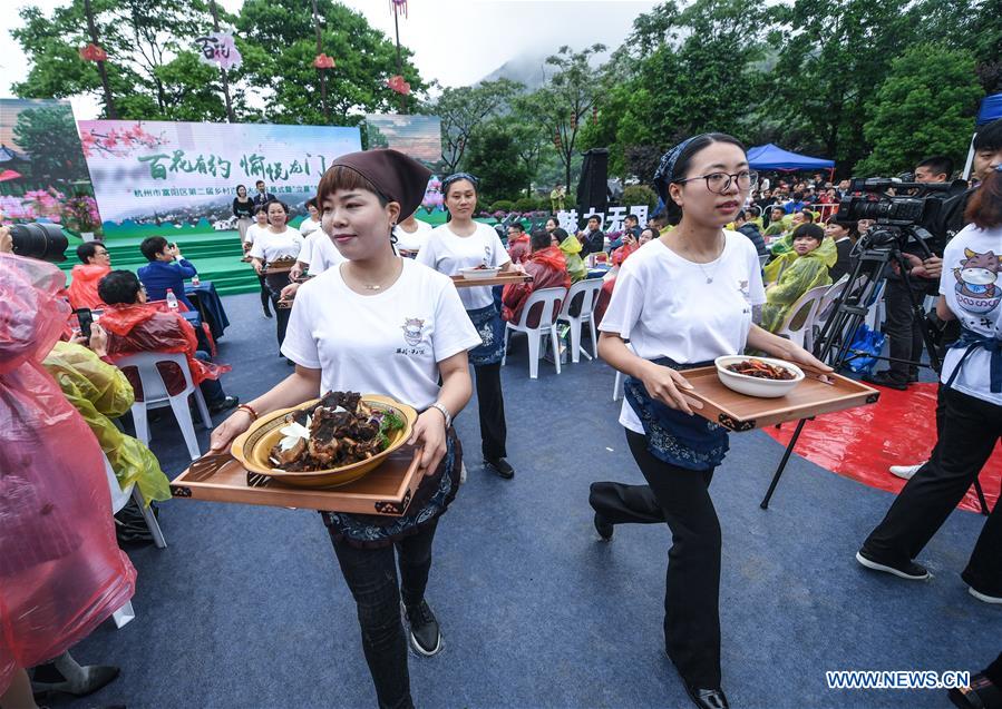 CHINA-ZHEJIANG-HANGZHOU-ANCIENT TOWN-FLOWER EXHIBITION (CN)