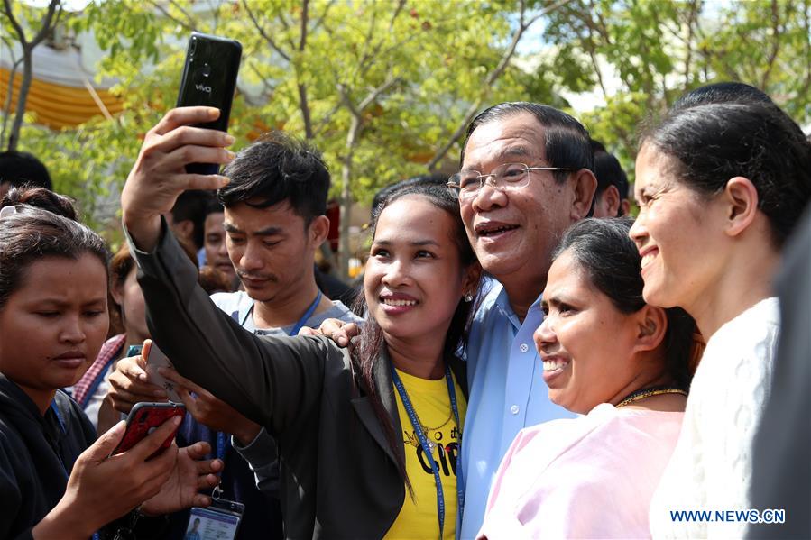 CAMBODIA-PHNOM PENH-CAMBODIAN PM-LABOR DAY