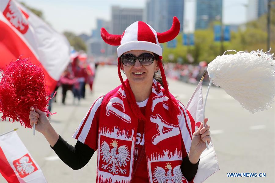 U.S.-CHICAGO-PARADE-POLISH CONSTITUTION DAY 