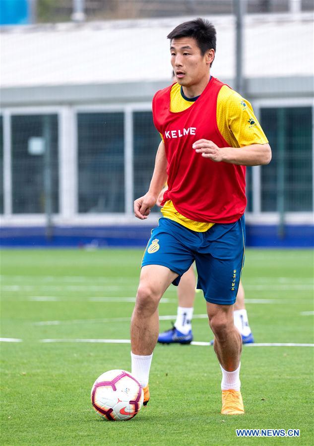 (SP)SPAIN-BARCELONA-RCD ESPANYOL-TRAINING