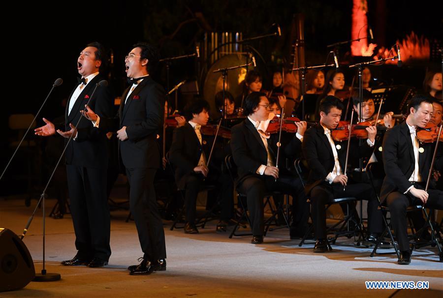 CHINA-SHAANXI-YAN'AN-YELLOW RIVER CANTATA CONCERT(CN)