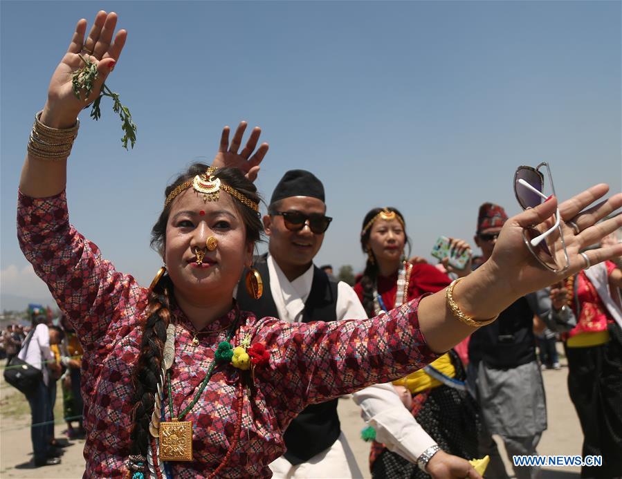 NEPAL-KATHMANDU-UBHAULI FESTIVAL