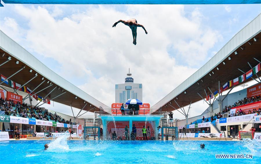 (SP)CHINA-GUANGDONG-HIGH DIVE-WORLD CUP