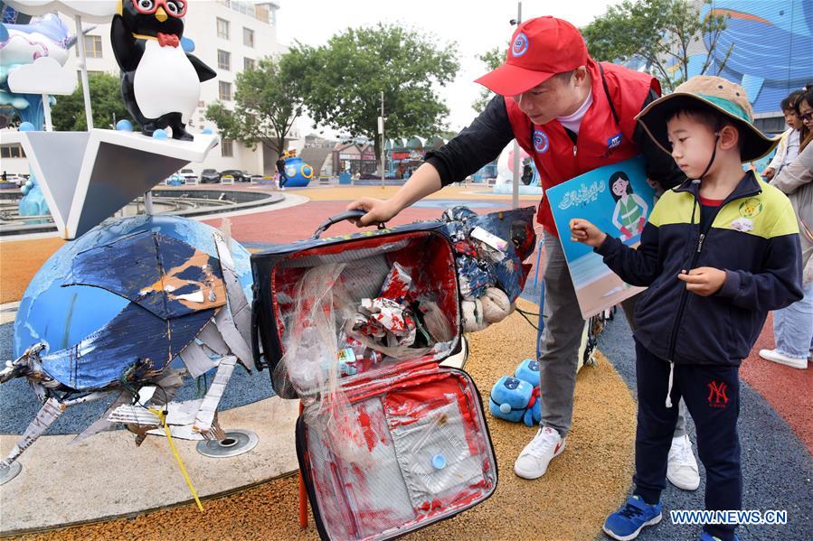 CHINA-QINGDAO-WORLD OCEANS DAY-ART EXHIBITION (CN)