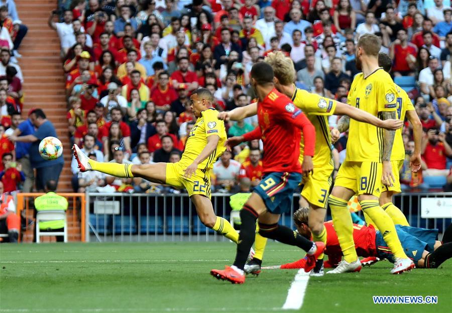 (SP)SPAIN-MADRID-SOCCER-UEFA EURO 2020 QUALIFYING MATCH-ESP VS SWE