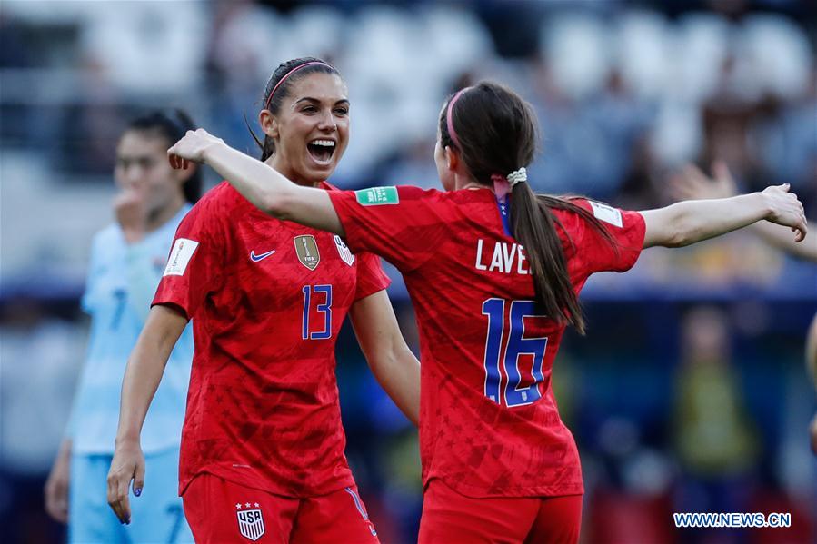 (SP)FRANCE-REIMS-SOCCER-FIFA WOMEN'S WORLD CUP-USA VS THA