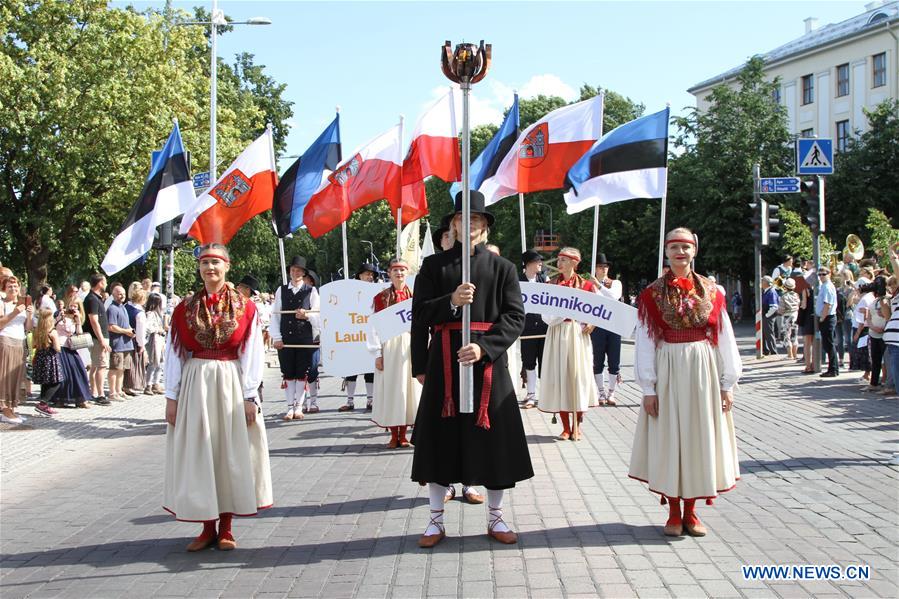 ESTONIA-TARTU-SONG FESTIVAL-150TH ANNIVERSARY