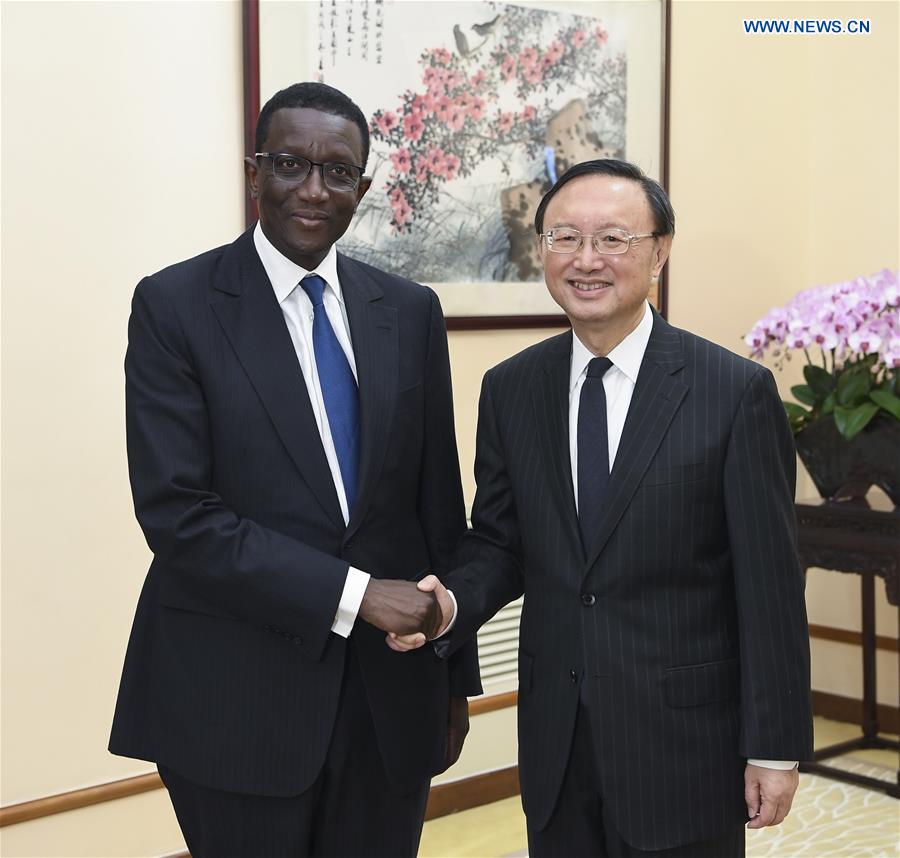 CHINA-BEIJING-YANG JIECHI-SENEGAL'S FM-MEETING (CN)