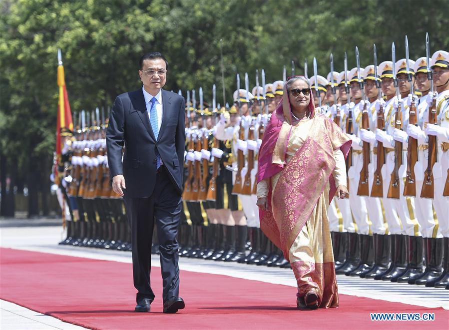 CHINA-BEIJING-LI KEQIANG-BANGLADESH-SHEIKH HASINA-TALKS (CN)