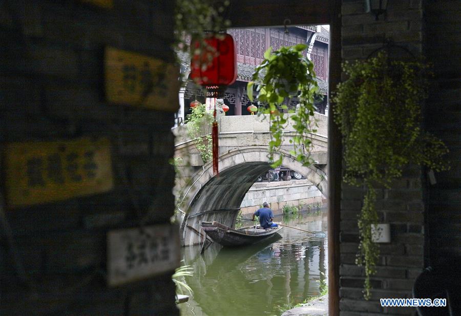 CHINA-ZHEJIANG-DEQING-ANCIENT TOWN OF XINSHI