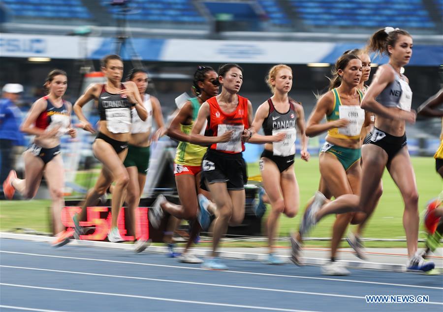 (SP)ITALY-NAPLES-SUMMER UNIVERSIADE 2019-ATHLETICS-WOMEN'S 10000M