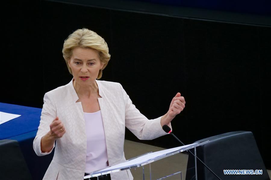 FRANCE-STRASBOURG-EU NOMINEE-VON DER LEYEN