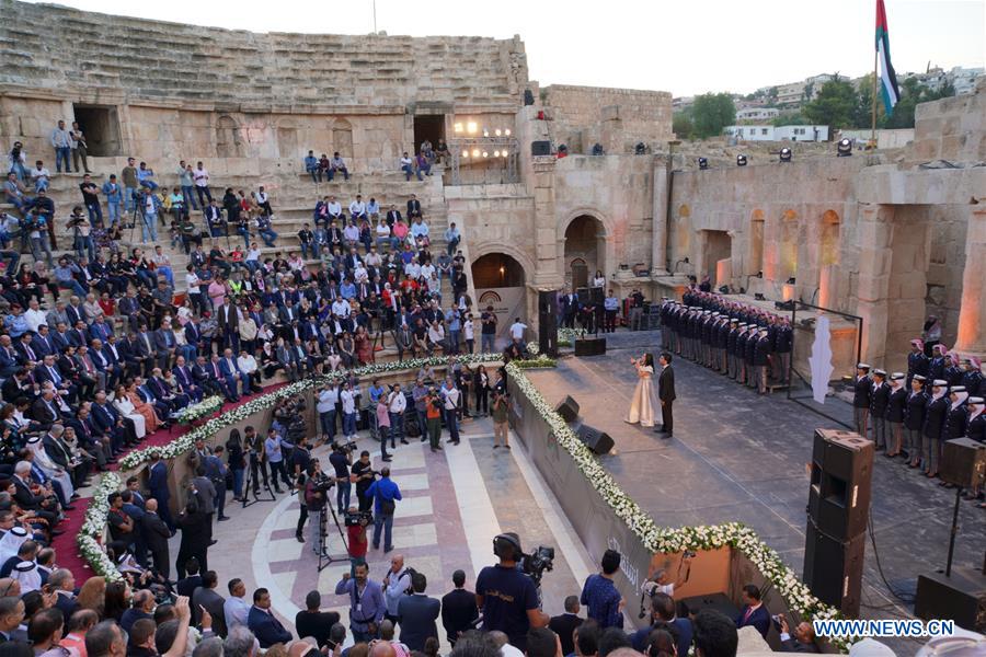 JORDAN-JERASH-CULTURE AND ARTS FESTIVAL-OPENING