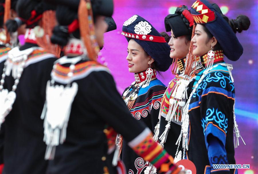 CHINA-SICHUAN-MEIGU-YI ETHNIC GROUP-BEAUTY PAGEANT (CN)