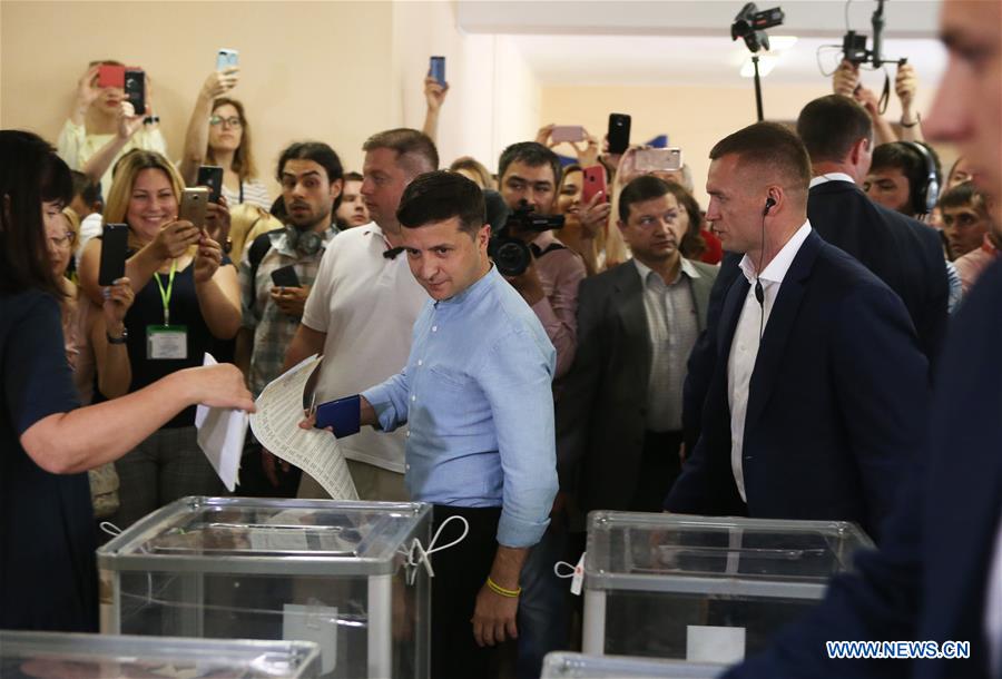 UKRAINE-KIEV-SNAP PARLIAMENTARY ELECTIONS-ZELENSKY