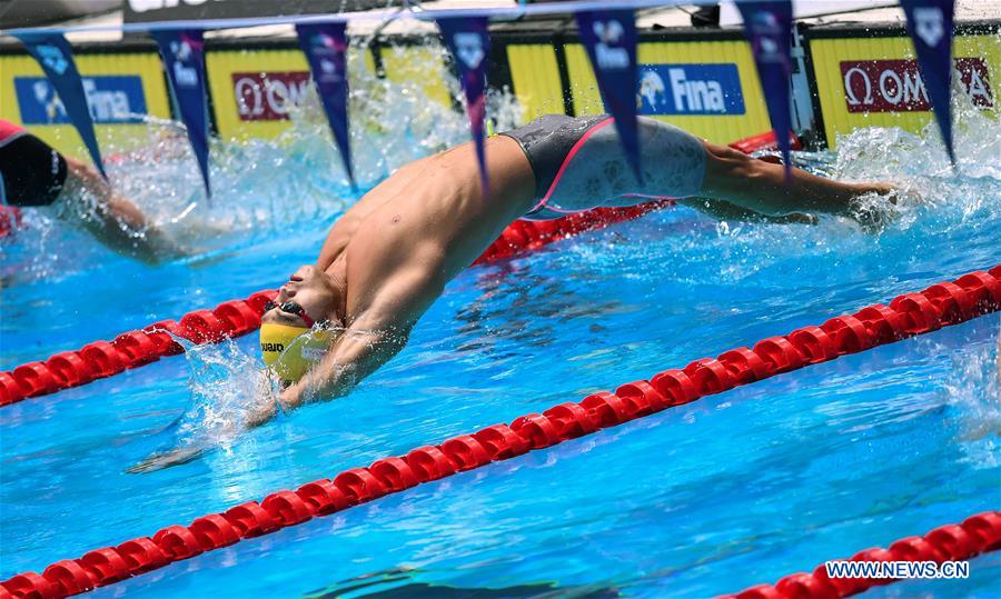 (SP)SOUTH KOREA-GWANGJU-FINA WORLD CHAMPIONSHIPS-SWIMMING-DAY 3