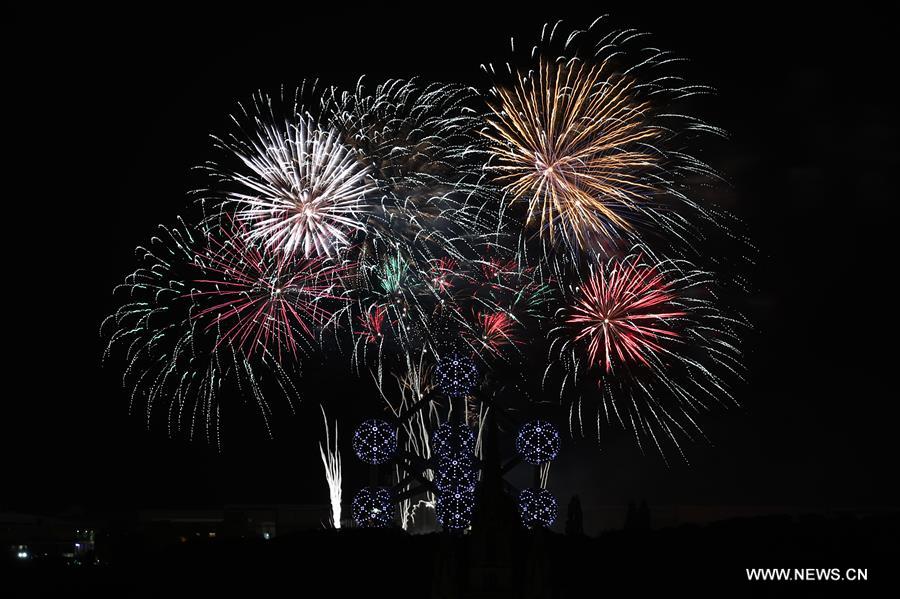 BELGIUM-BRUSSELS-FIREWORKS