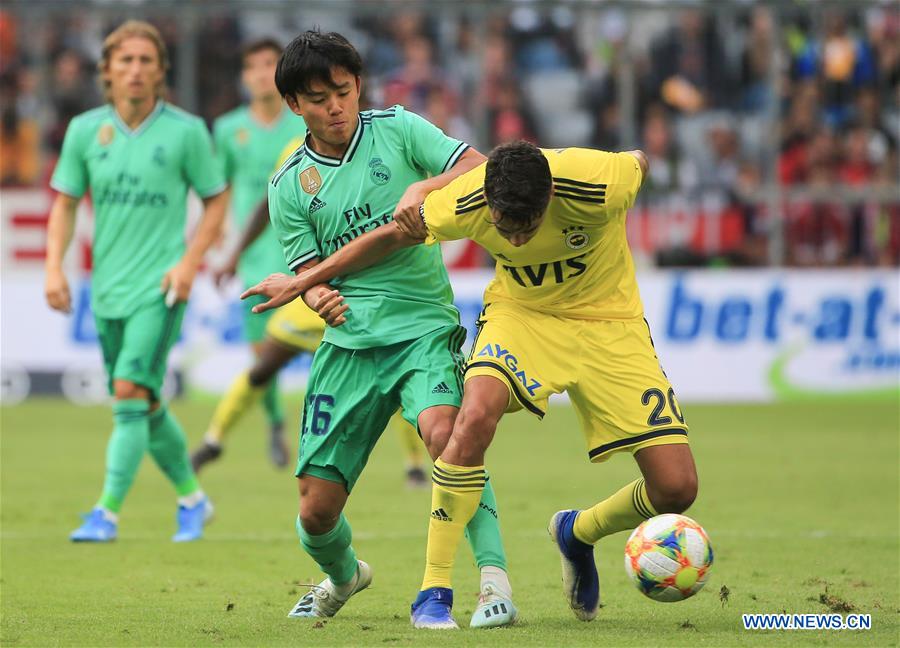 (SP)GERMANY-MUNICH-SOCCER-AUDI CUP-THIRD PLACE PLAYOFF-REAL MADRID VS FENERBAHCE