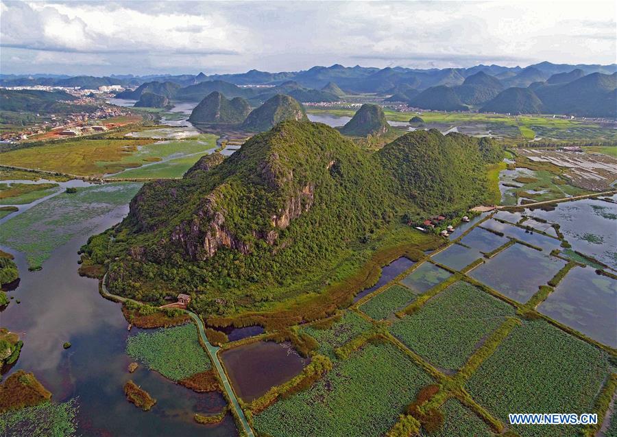 CHINA-YUNNAN-QIUBEI-PUZHEHEI NATIONAL WETLAND PARK-SCENERY (CN)