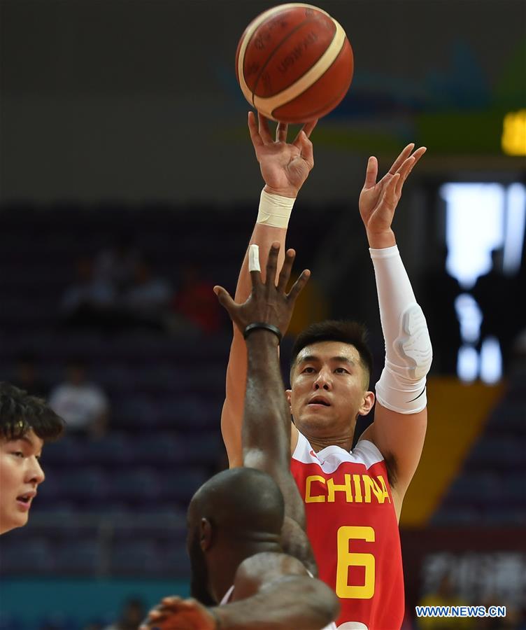 (SP)CHINA-KUNSHAN-INTERNATIONAL MEN'S BASKETBALL CHANLLENGE-CHINA VS ANGOLA(CN)