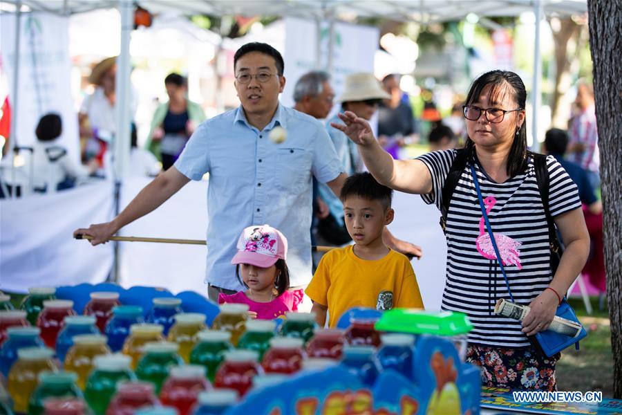 U.S.-LOS ANGELES-MID-AUTUMN FESTIVAL-CELEBRATION