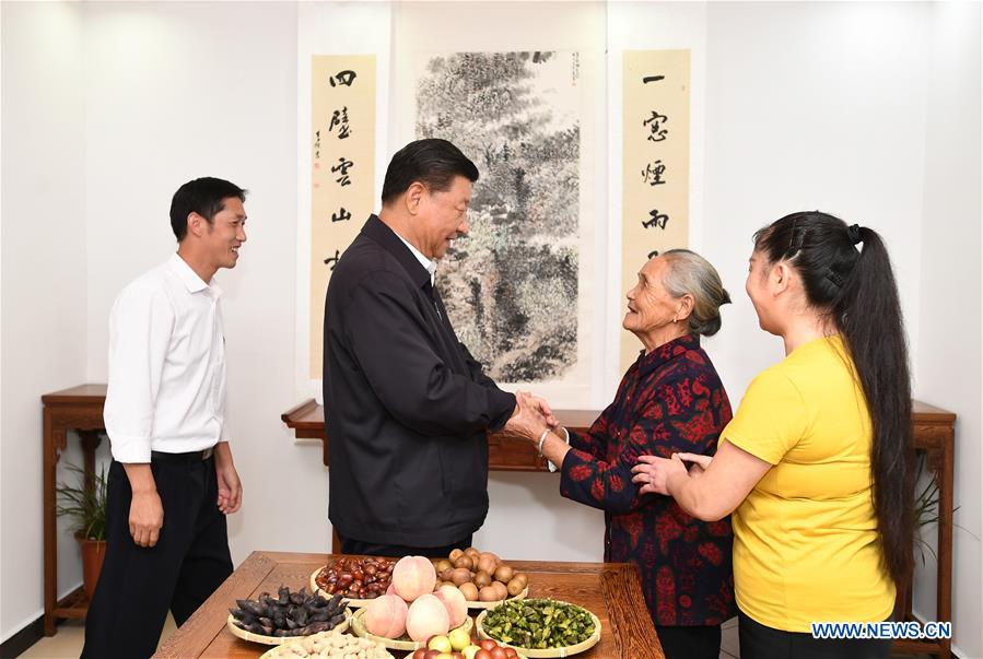 CHINA-HENAN-XINXIAN COUNTY-XI JINPING-INSPECTION  (CN)