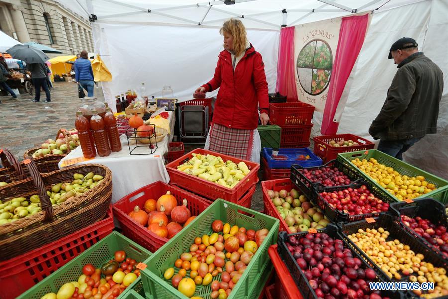 LATVIA-RIGA-AUTUMN HARVEST FESTIVAL