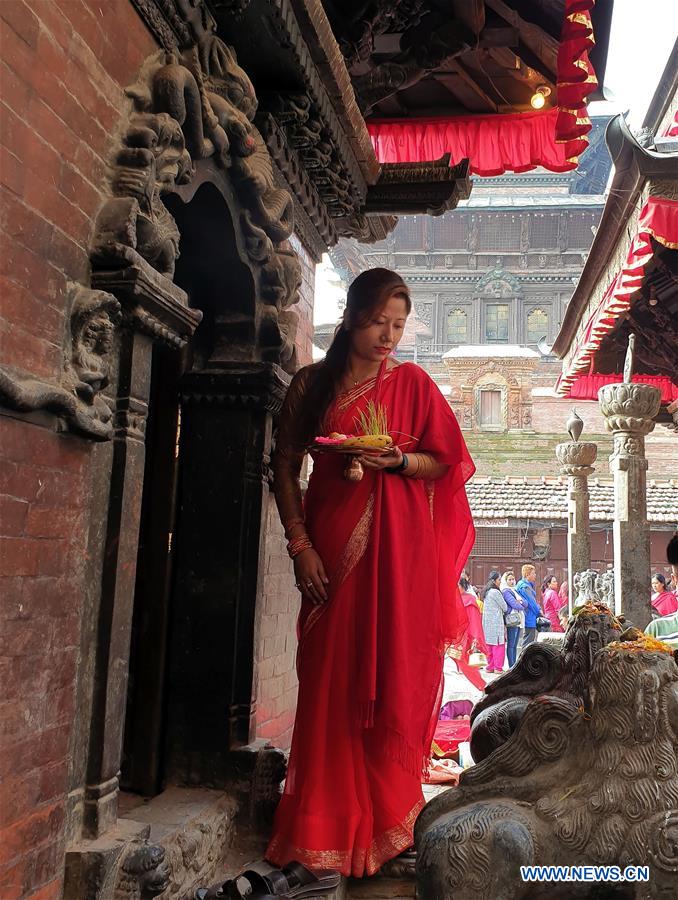 NEPAL-KATHMANDU-DASHAIN FESTIVAL-NAWAMI-PRAYERS