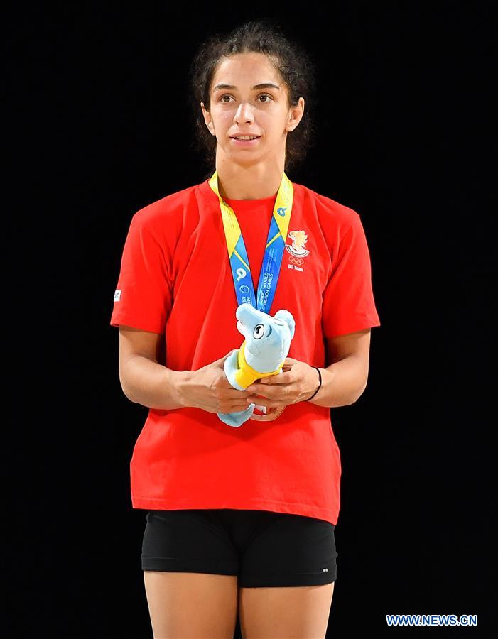 (SP)QATAR-DOHA-WORLD BEACH GAMES-WOMEN'S BEACH WRESTLING