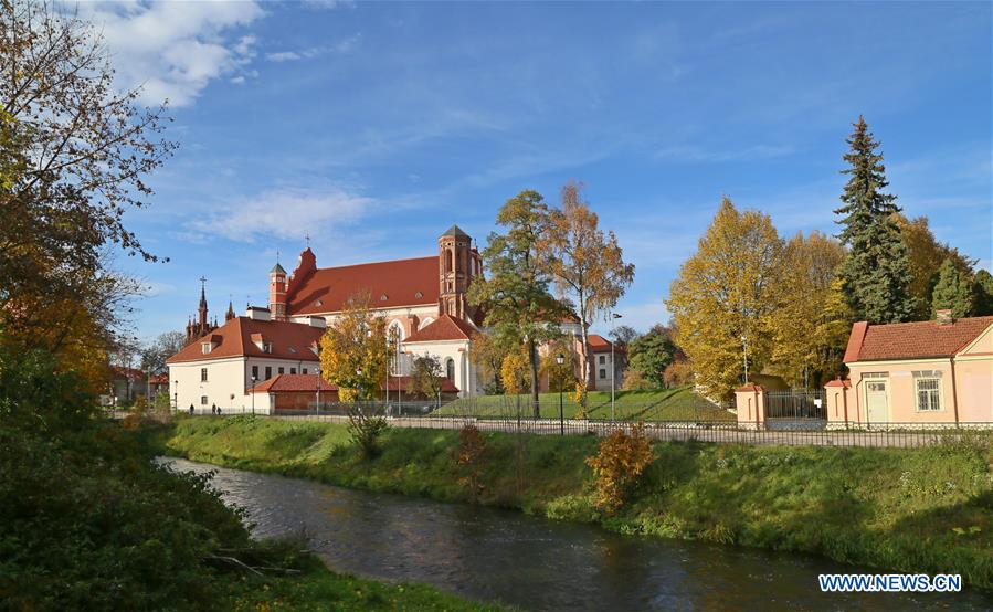 LITHUANIAN-VILNIUS-AUTUMN SCENERY