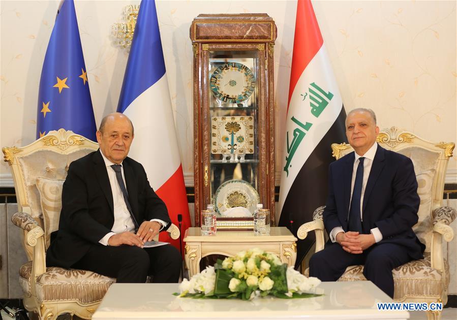 IRAQ-BAGHDAD-FRENCH FM-VISIT