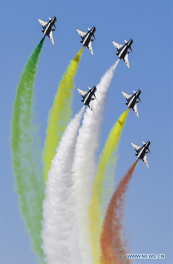 CHINA-JILIN-CHANGCHUN-PLA AIR FORCE-70TH ANNIVERSARY-CELEBRATIONS (CN)