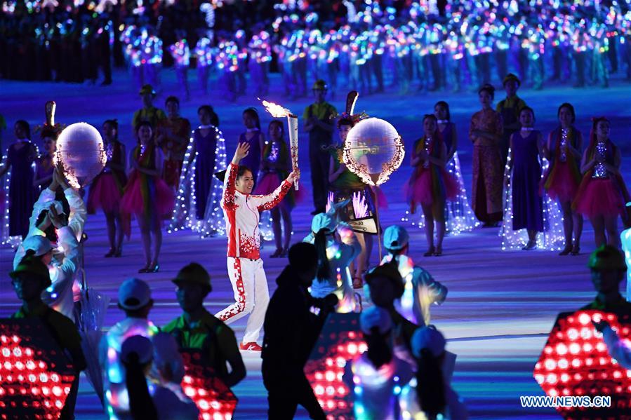 (SP)CHINA-WUHAN-7TH MILITARY WORLD GAMES-OPENING CEREMONY