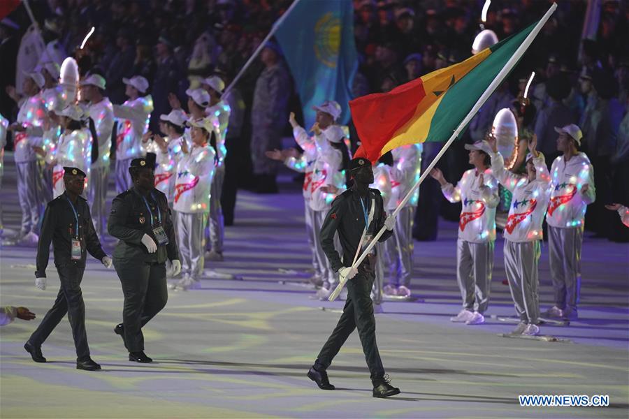 (SP)CHINA-WUHAN-7TH MILITARY WORLD GAMES-OPENING CEREMONY