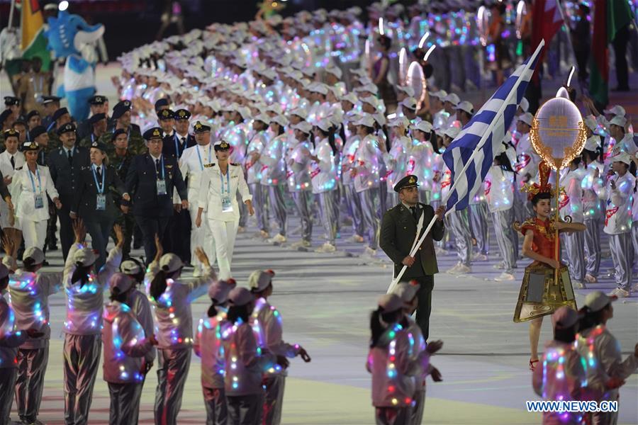 (SP)CHINA-WUHAN-7TH MILITARY WORLD GAMES-OPENING CEREMONY