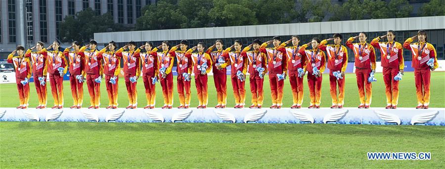 (SP)CHINA-WUHAN-7TH MILITARY WORLD GAMES-FOOTBALL