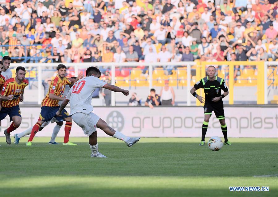 (SP)ITALY-LECCE-SOCCER-SERIE A-LECCE VS JUVENTUS