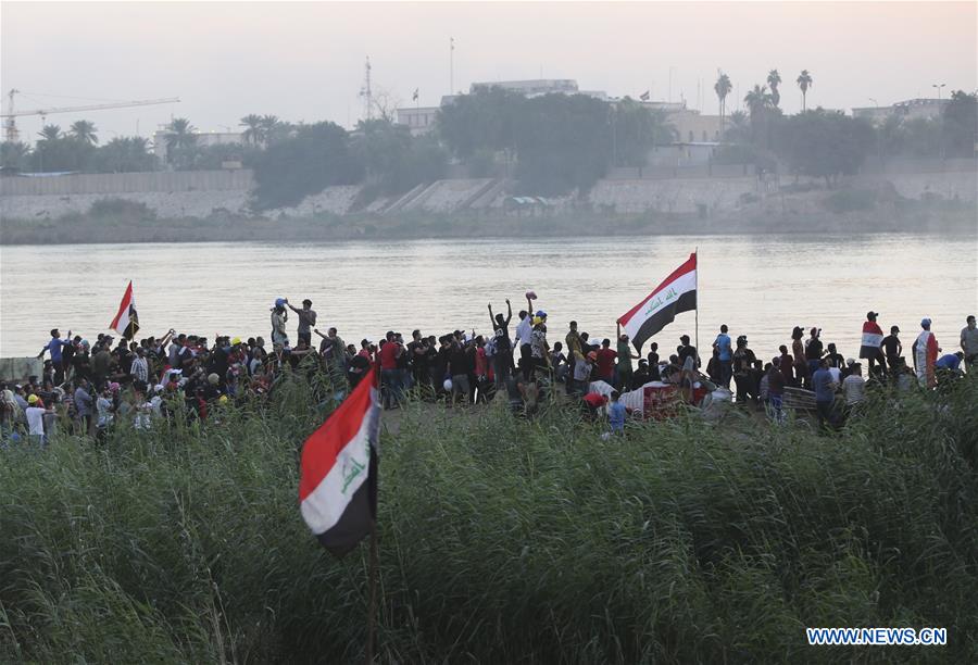 IRAQ-BAGHDAD-PROTEST